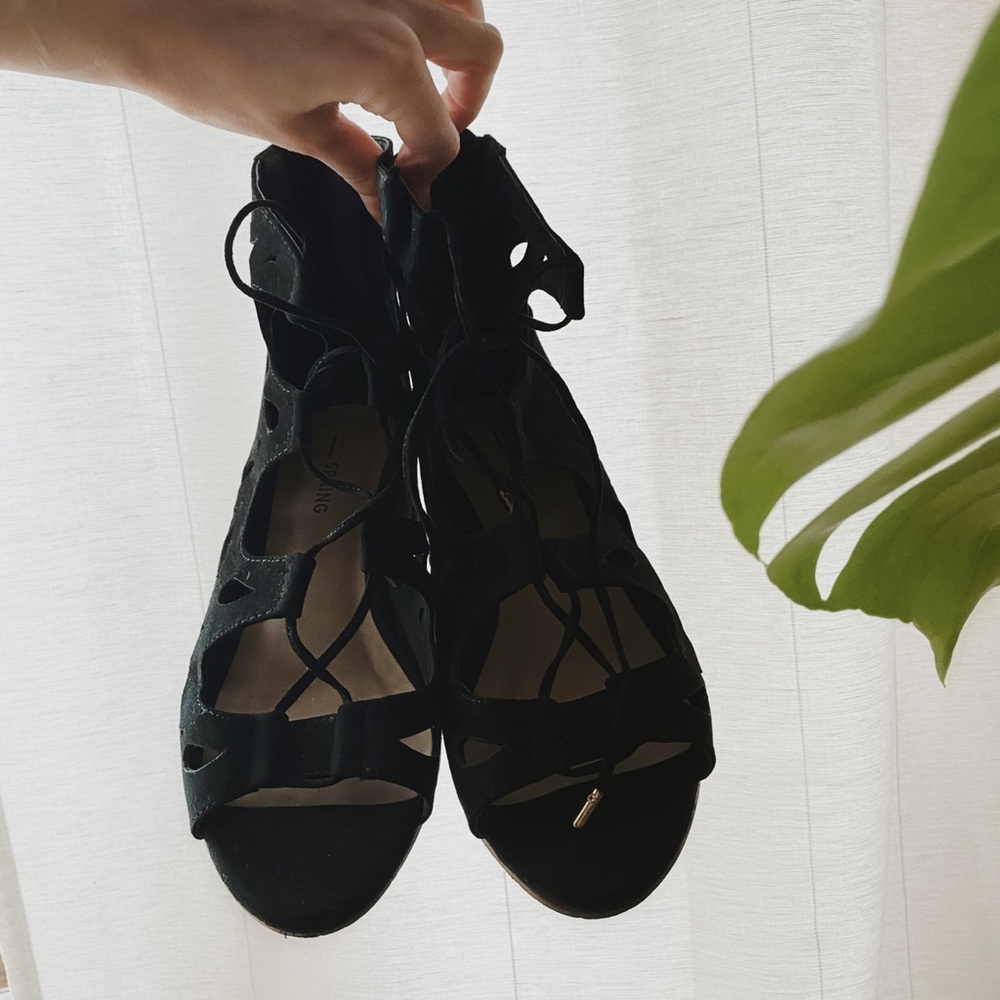 Spring Lace Up Sandals